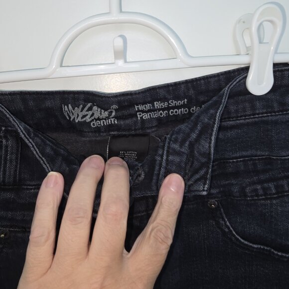 Mossimo High Rise Jean Shorts - Picture 3 of 4